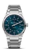 Armbanduhr MeisterSinger KAENOS in Stahl KSOD939